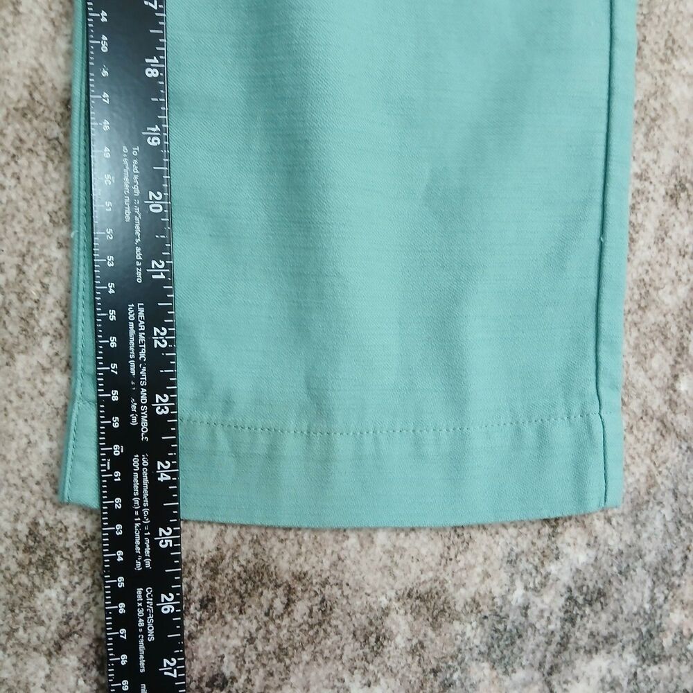 NWT $98 J. Crew  Paperbag Waist Pants Tie Belt Wide Leg Green 2 Preppy Old Money - Picture 10 of 16